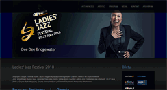 Desktop Screenshot of ladiesjazz.pl